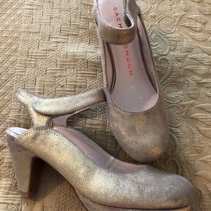 Sacha London-Metallic Heels